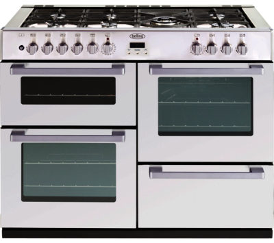 Belling DB4 100DF Dual Fuel Range Cooker - White